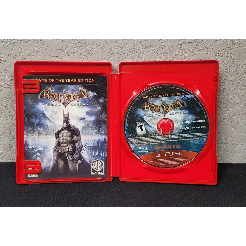 Playstation 3 Video Game Batman: Arkham Asylum: Game of the Year Edition PS3